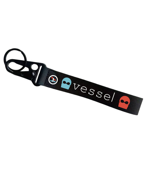 Vessel wrist keychain